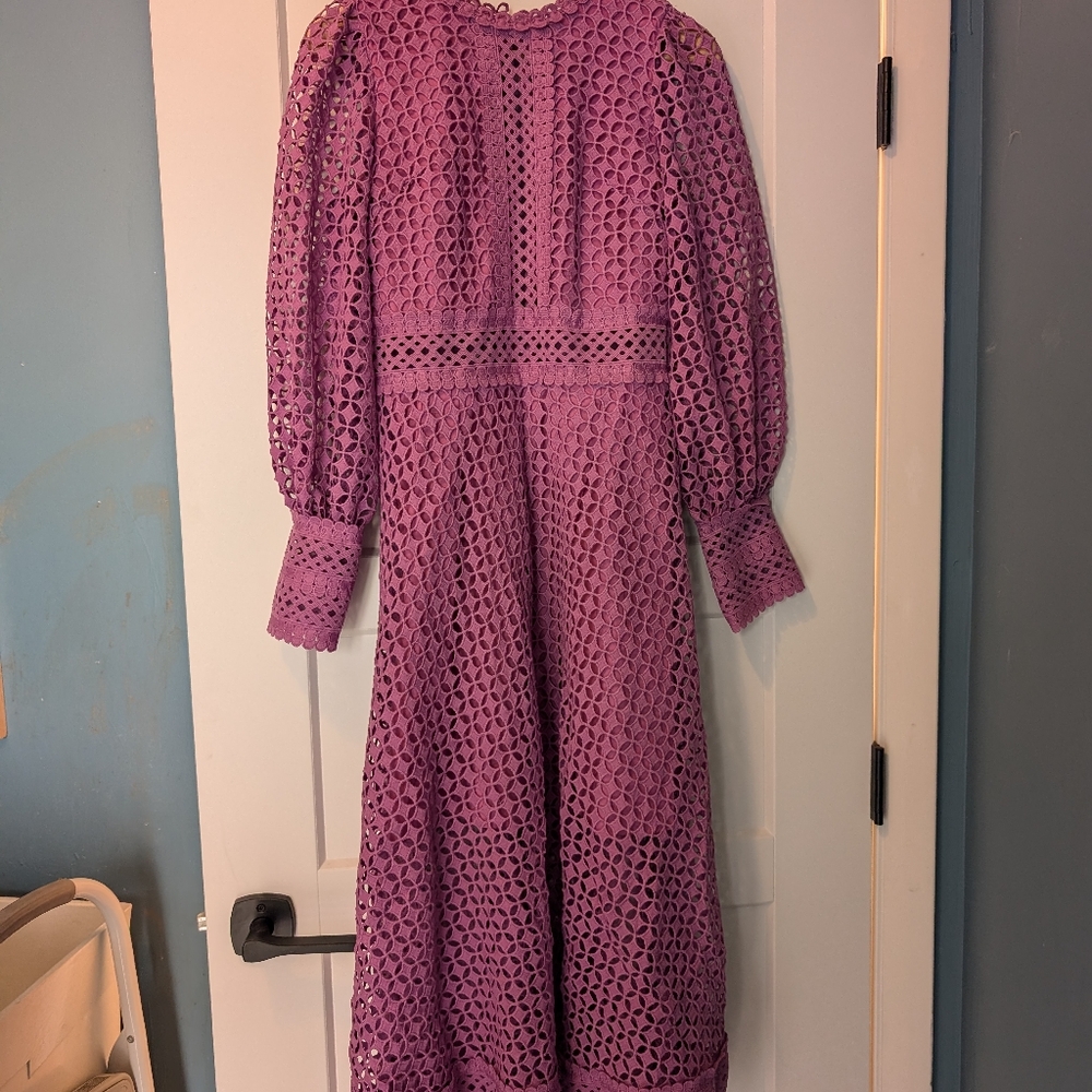 NWT GodBlessDress Stunning Purple Lace Dress